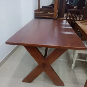 Rubber wood Dining table 4 seater